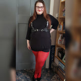 Abbie - 50 Denier Curvy Plus Size Tights