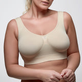 Wireless Pull On Comfort Bra - Soft Non Padded - Emily