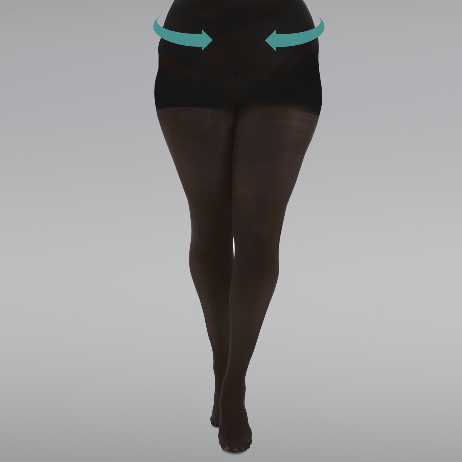 Plus size control top tights sale